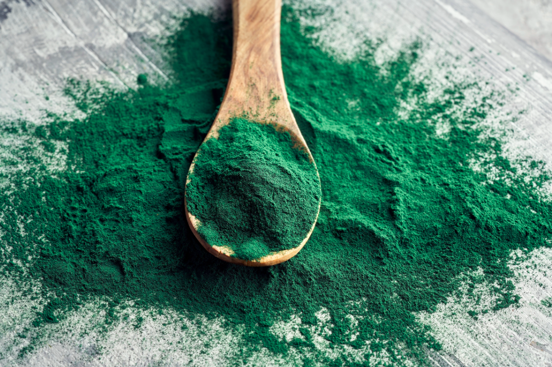 spirulina in powder form
